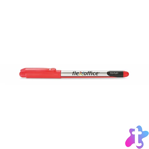 Tűfilc, 0,3 mm, FLEXOFFICE "FL01", piros