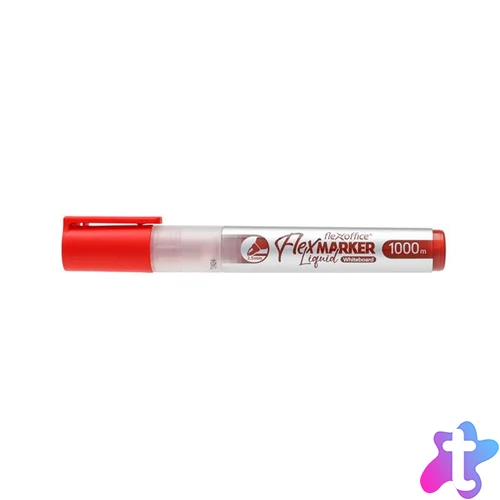 Táblamarker, 2,5 mm, kúpos, FLEXOFFICE "WB016", piros