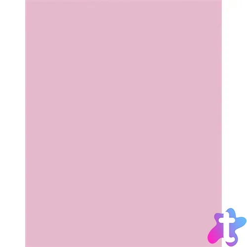 Dekorkarton, 2 oldalas, 50x70cm, 220 g, 10 lap, FOLIA, halvány rózsaszín