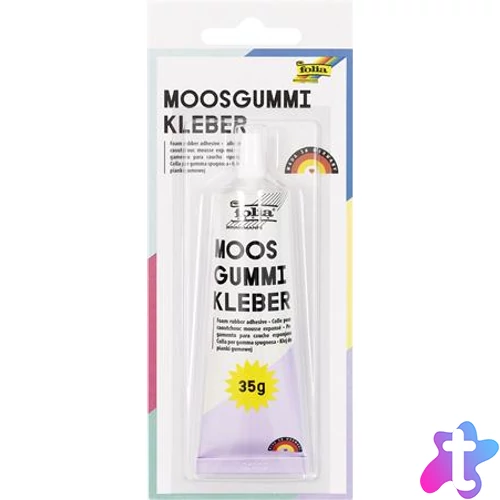 Ragasztó, moosgumihoz, folyékony, 35 g, FOLIA