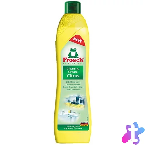 Súrolókrém, 500 ml, FROSCH, citrom