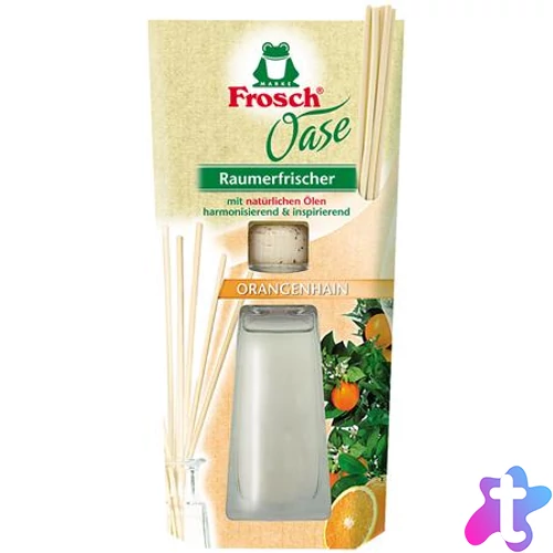 Légfrissítő, 90 ml, FROSCH "Oase", narancs