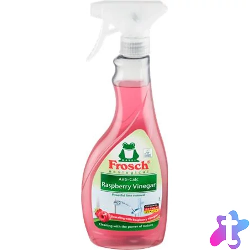 Vízkőoldó spray, málnaecettel, 500 ml, FROSCH