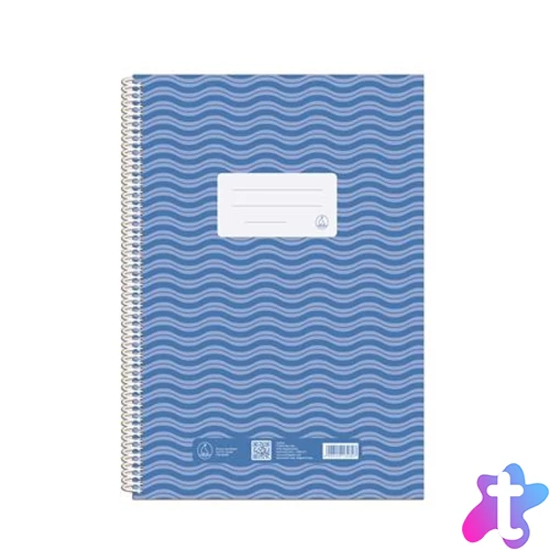 Spirálfüzet, A4, vonalas, 70 lap, FŰZFŐI "Novum"