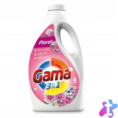 Mosógél, 44 mosáshoz, 1,98 l, GAMA "Floral"