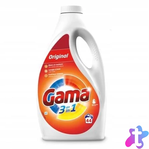 Mosógél, 44 mosáshoz, 1,98 l, GAMA "Original"