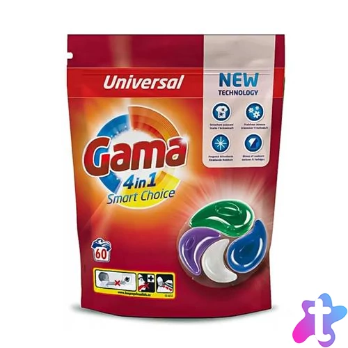 Mosókapszula, 60 db, GAMA "Universal"
