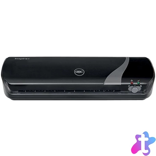 Laminálógép, A4, 75-125 mikron, GBC "Inspire+", fekete