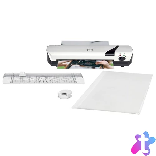 Lamináló készlet, A4, 75-125 mikron, GBC "Inspire+ Craft", fehér