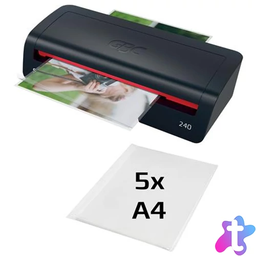 Laminálógép, A4, 75-125 mikron, GBC "240 Home Office"