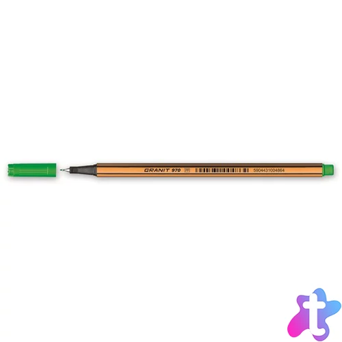 Tűfilc, 0,4 mm, GRANIT "C970", zöld