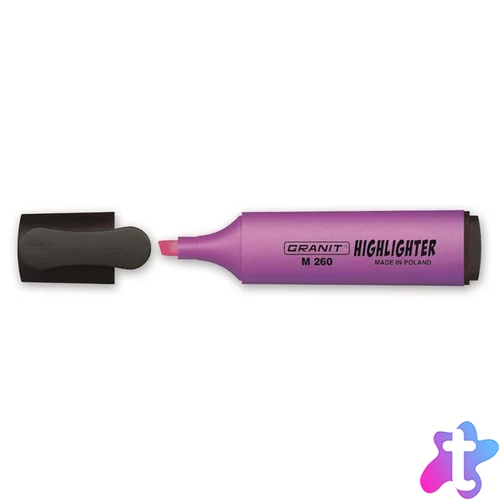 Szövegkiemelő, 1-5 mm, GRANIT "M260", lila