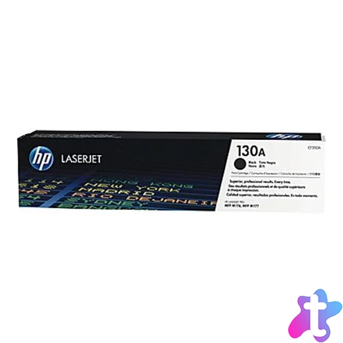 CF350A Lézertoner Color LaserJet Pro MFP M176n nyomtatóhoz, HP 130A, fekete, 1,3k