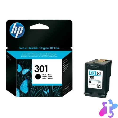 CH561EE Tintapatron DeskJet 2050 nyomtatóhoz, HP 301, fekete, 190 oldal