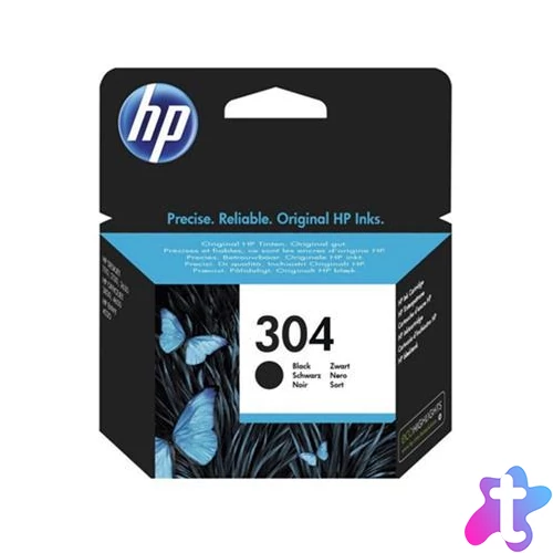 N9K06AE Tintapatron DeskJet 3720, 3730 nyomtatóhoz, HP 304, fekete