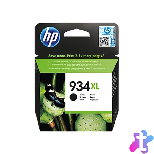 C2P23AE Tintapatron OfficeJet Pro 6830 nyomtatóhoz, HP 934XL, fekete, 1000 oldal