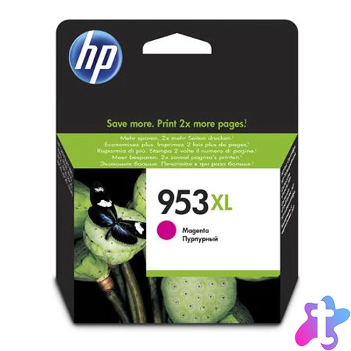 F6U17AE Tintapatron OfficeJet Pro 8210, 8700-as sorozathoz, HP 953XL, magenta, 1,6k