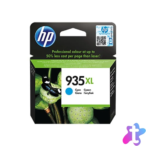 C2P24AE Tintapatron OfficeJet Pro 6830 nyomtatóhoz, HP 935XL, cián, 825 oldal