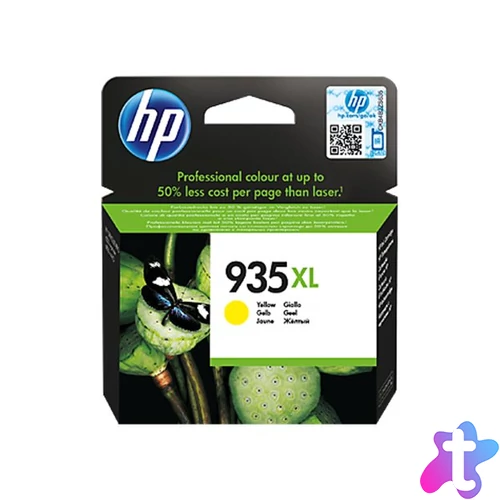C2P26AE Tintapatron OfficeJet Pro 6830 nyomtatóhoz, HP 935XL, sárga, 825 oldal