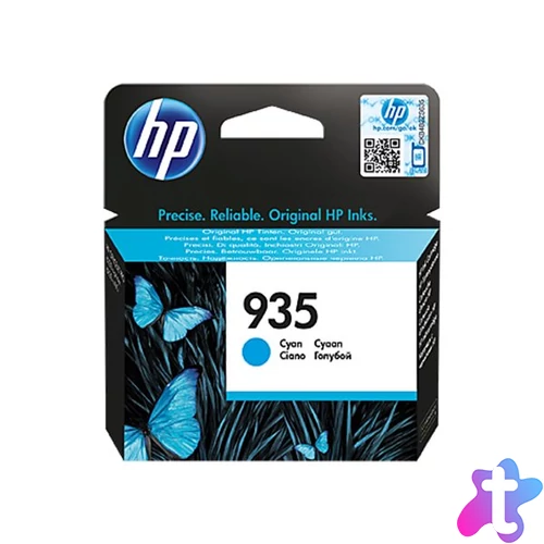 C2P20AE Tintapatron OfficeJet Pro 6830 nyomtatóhoz, HP 935, cián, 400 oldal