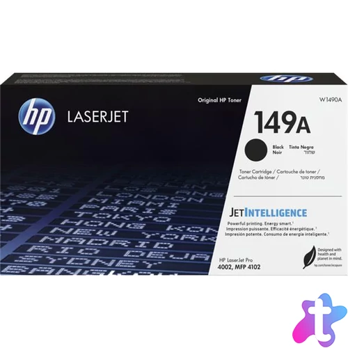 W1490A Lézertoner HP Laserjet Pro 4002, 4102 nyomtatókhoz, HP 149A, fekete, 2,9k