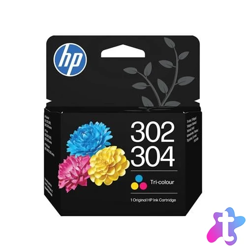 B7RT6AE Tintapatron DeskJet 2620 nyomtatókhoz, HP 302/304, színes, 150 oldal