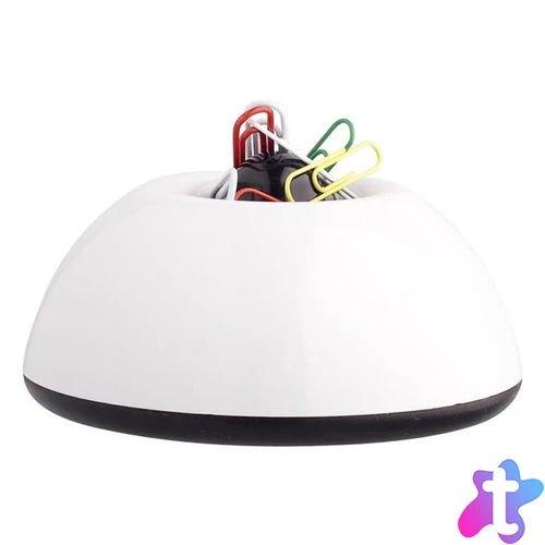 Gemkapocstartó, mágneses, ICO "Lux", fehér