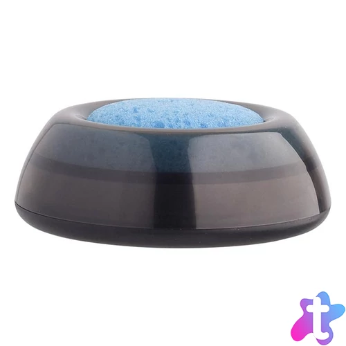 Ujjnedvesítő szivacstál, ICO "Lux", füstszínű