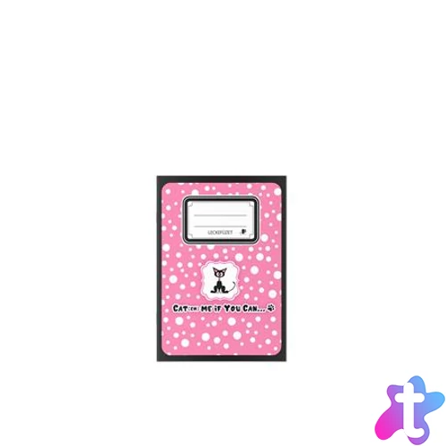 Füzet, tűzött, A5, lecke, 34 lap, ICO "Cats-dots"