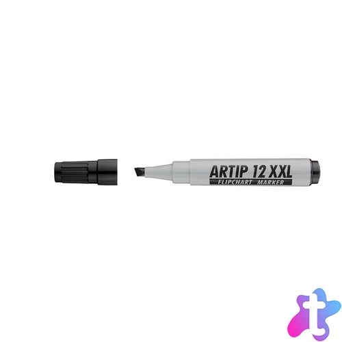 Flipchart marker, 1-3 mm, kúpos, ICO "Artip 11 XXL", fekete