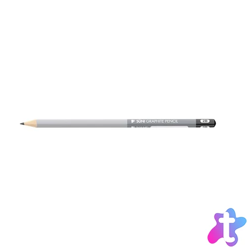 Grafitceruza, 2B, háromszögletű, ICO "Süni", szürke