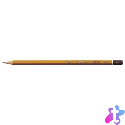Grafitceruza, 4H, hatszögletű, KOH-I-NOOR "1500"