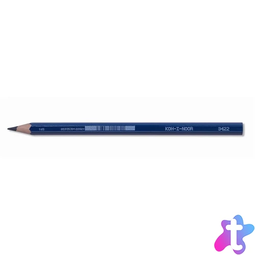 Színes ceruza, hatszögletű, vastag, KOH-I-NOOR "3422", kék