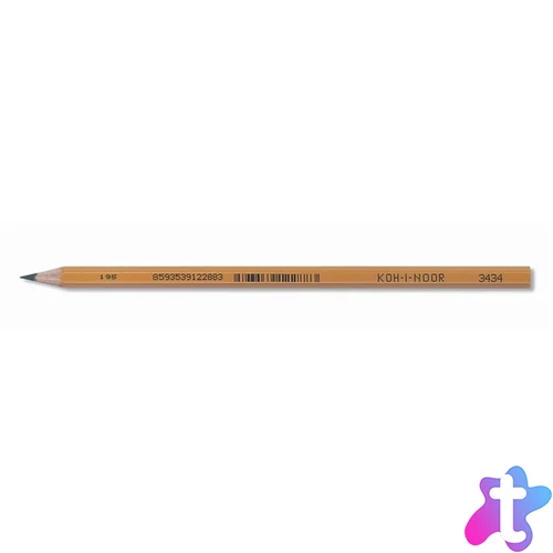 Színes ceruza, hatszögletű, KOH-I-NOOR "3434", zöld