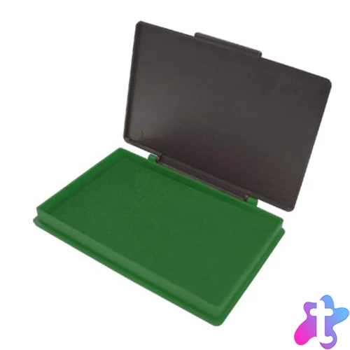 Bélyegzőpárna, 110x70 mm, KORES "Stampo", zöld