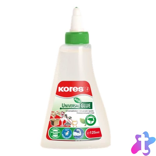 Univerzális ragasztó, 125 ml, KORES, "Eco"
