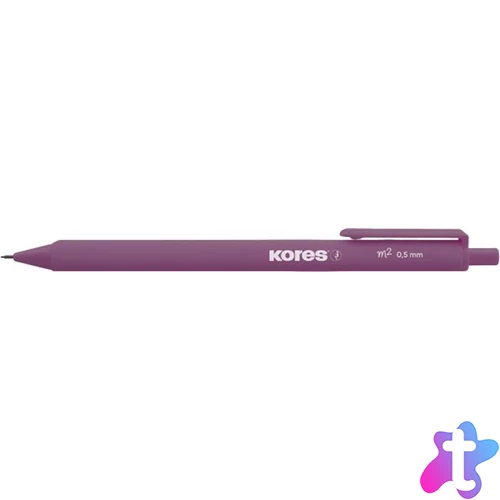 Nyomósirón, 0,5 mm, háromszögletű, KORES "M2 Essential", vegyes színek
