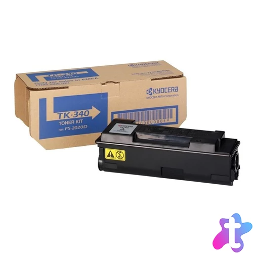 TK340 Lézertoner FS 2020DN nyomtatóhoz, KYOCERA, fekete, 12k