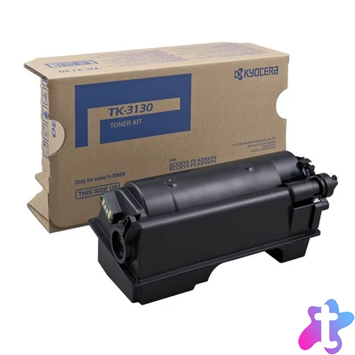 TK3130 Lézertoner FS 4200DN, 4300DN nyomtatókhoz, KYOCERA, fekete, 25k