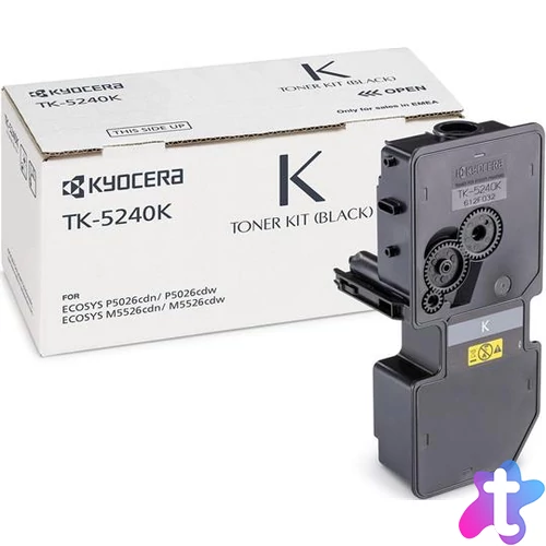 TK5240 Lézertoner M5526CDN, 5526CDW, P5026CDN, 5026CDW nyomtatókhoz, KYOCERA, fekete, 4k
