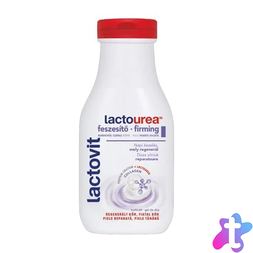 Tusfürdő, 300 ml, LACTOVIT "Lactourea", bőrfeszesítő