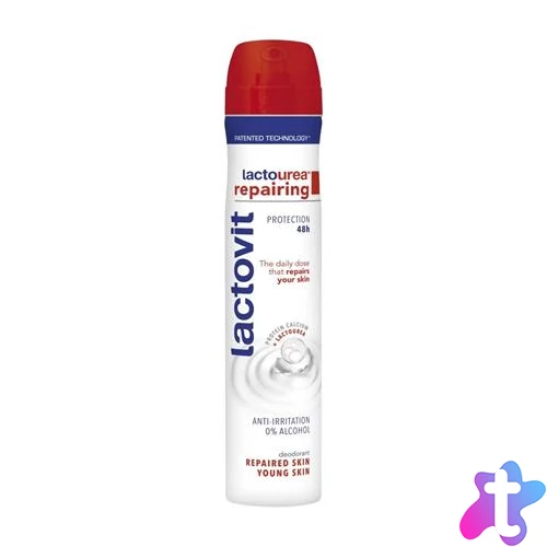 Dezodor, izzadásgátló, 200 ml, LACTOVIT "Lactourea"