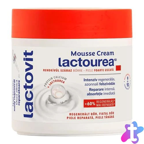 Testápoló mousse krém, 400 ml, LACTOVIT "Lactourea"