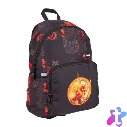 Hátizsák, LEGO "Ninjago Dragon Energy", fekete-mintás