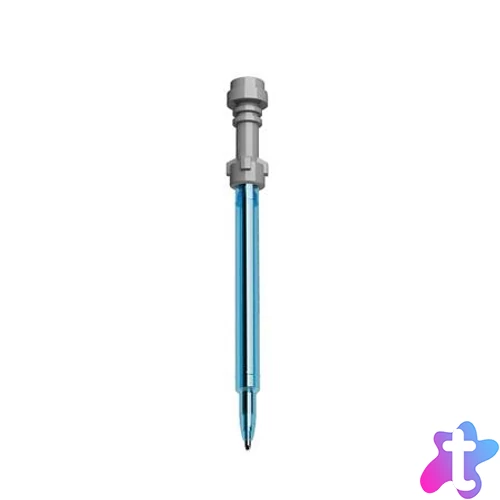 Zseléstoll, 0,7 mm, fénykard, LEGO "Star Wars", azúr kék