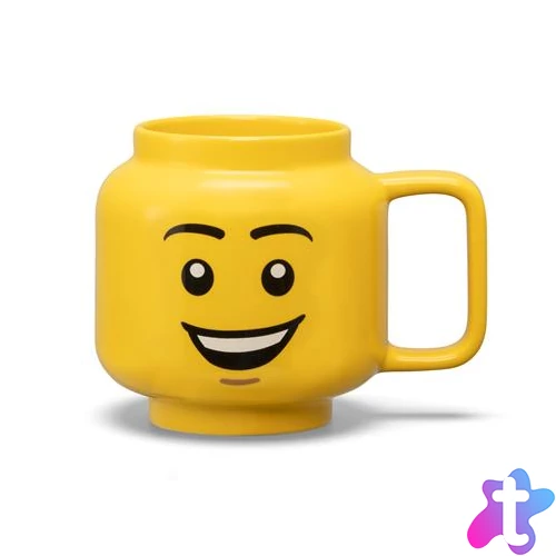 Bögre, kerámia, 530 ml, LEGO, Happy Boy