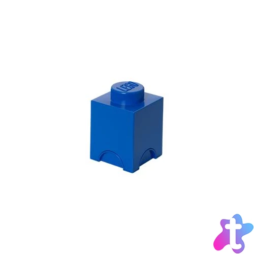 Tárolódoboz, szögletes, LEGO, kék