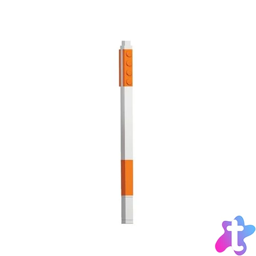 Zseléstoll, 0,7 mm, LEGO, narancs