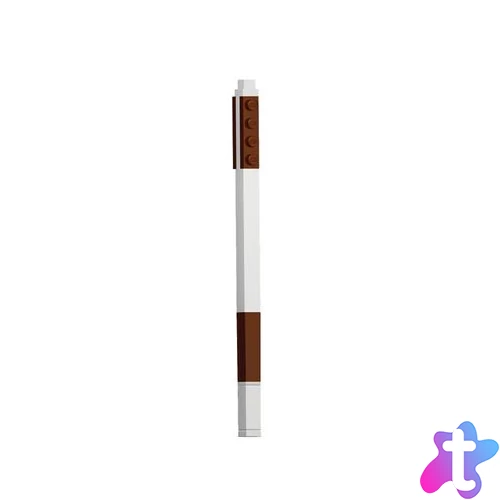 Zseléstoll, 0,7 mm, LEGO, barna