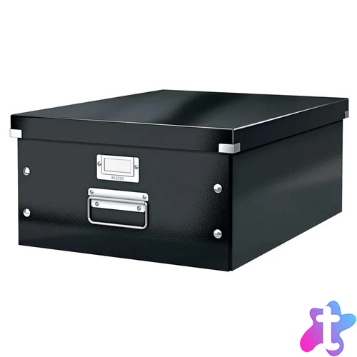 Doboz, A3 méret, LEITZ "Click&Store", fekete